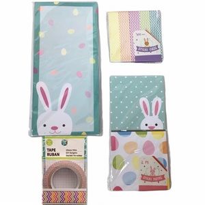 Easter Planner Accessories Stationery Set List Pad Sticky Notes Page Flags Washi